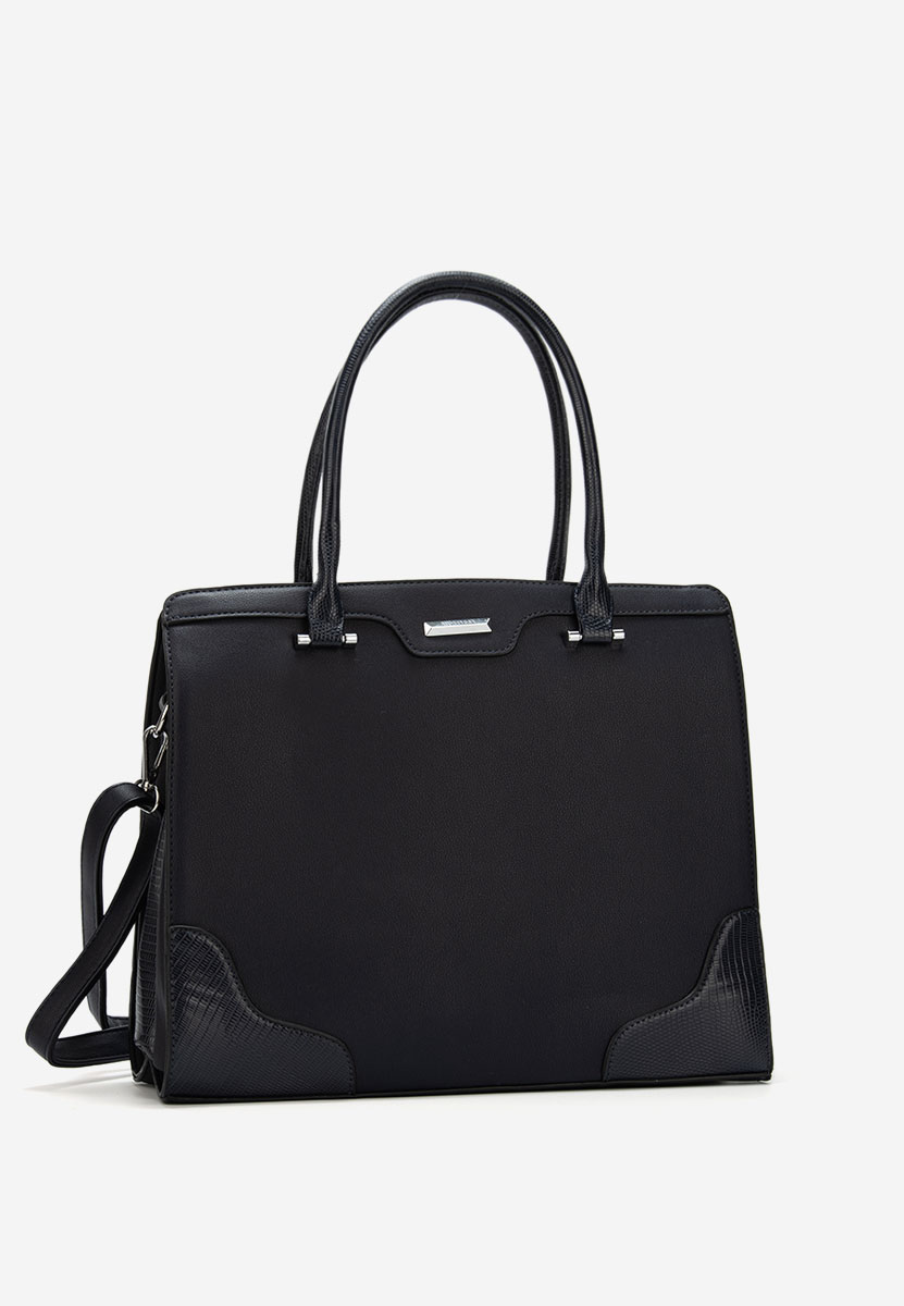 Granatowe torebka do ręki Silvia Rosa 6926