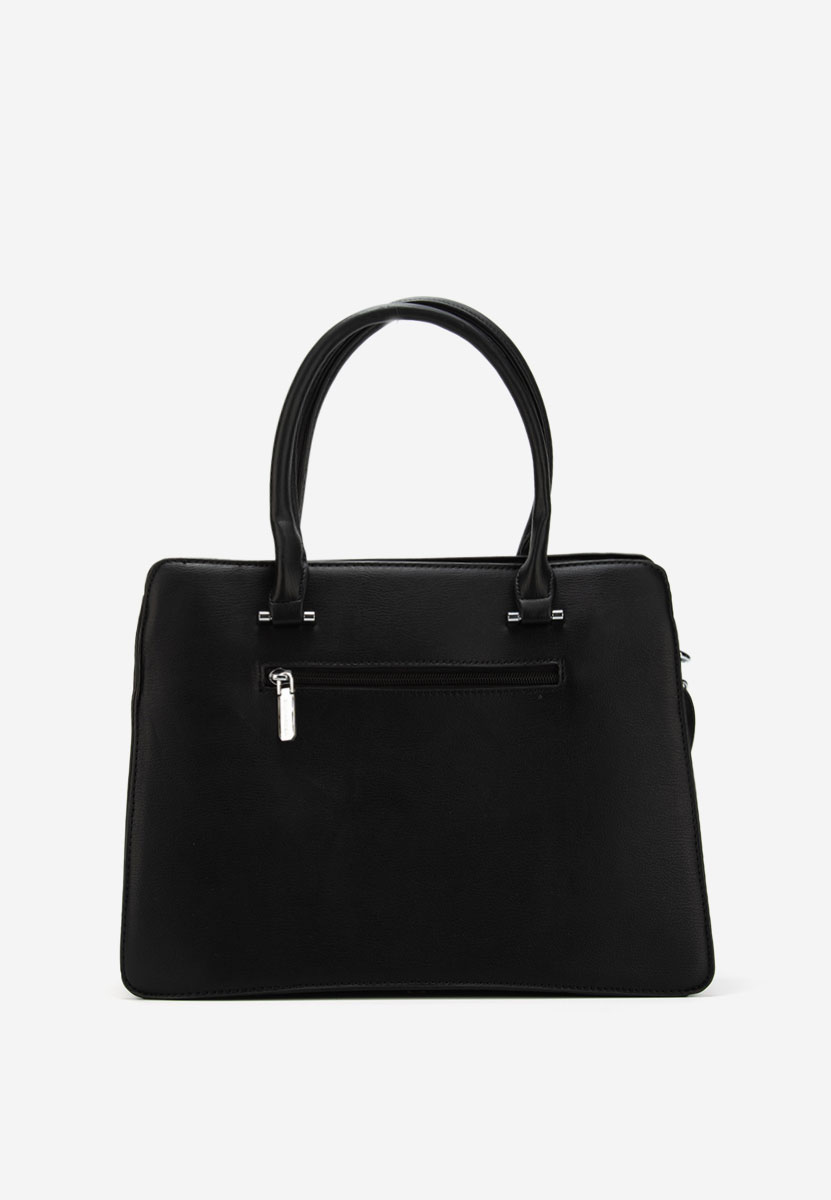 Czarna torebka do biura Silvia Rosa 8045