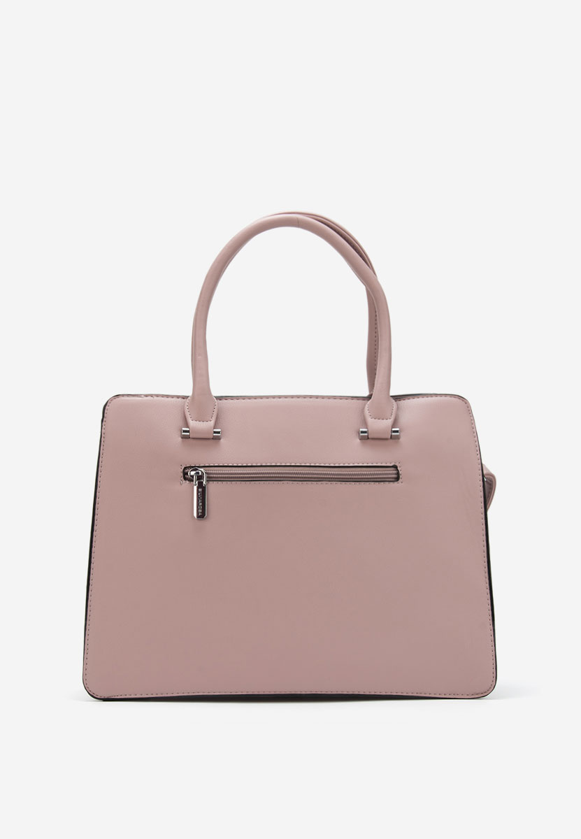 Fioletowe torebka do biura Silvia Rosa 8045