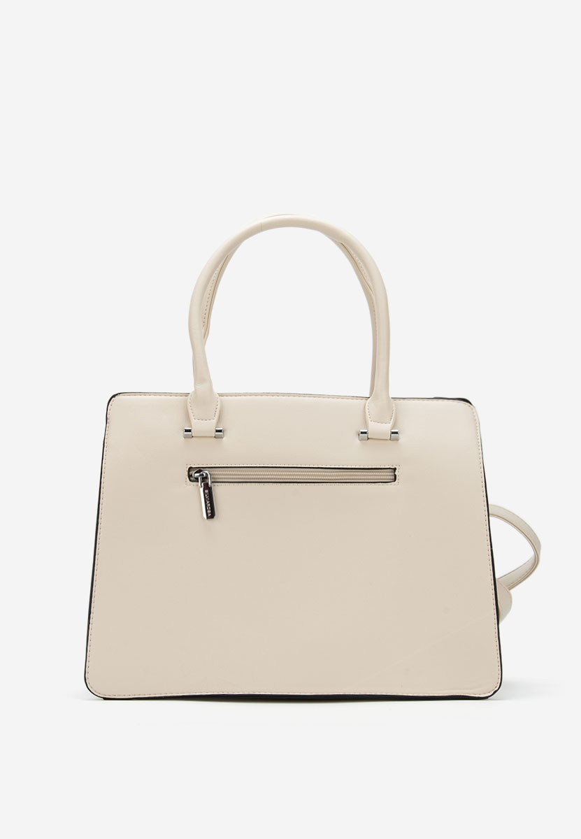 Szare torebka do biura Silvia Rosa 8045