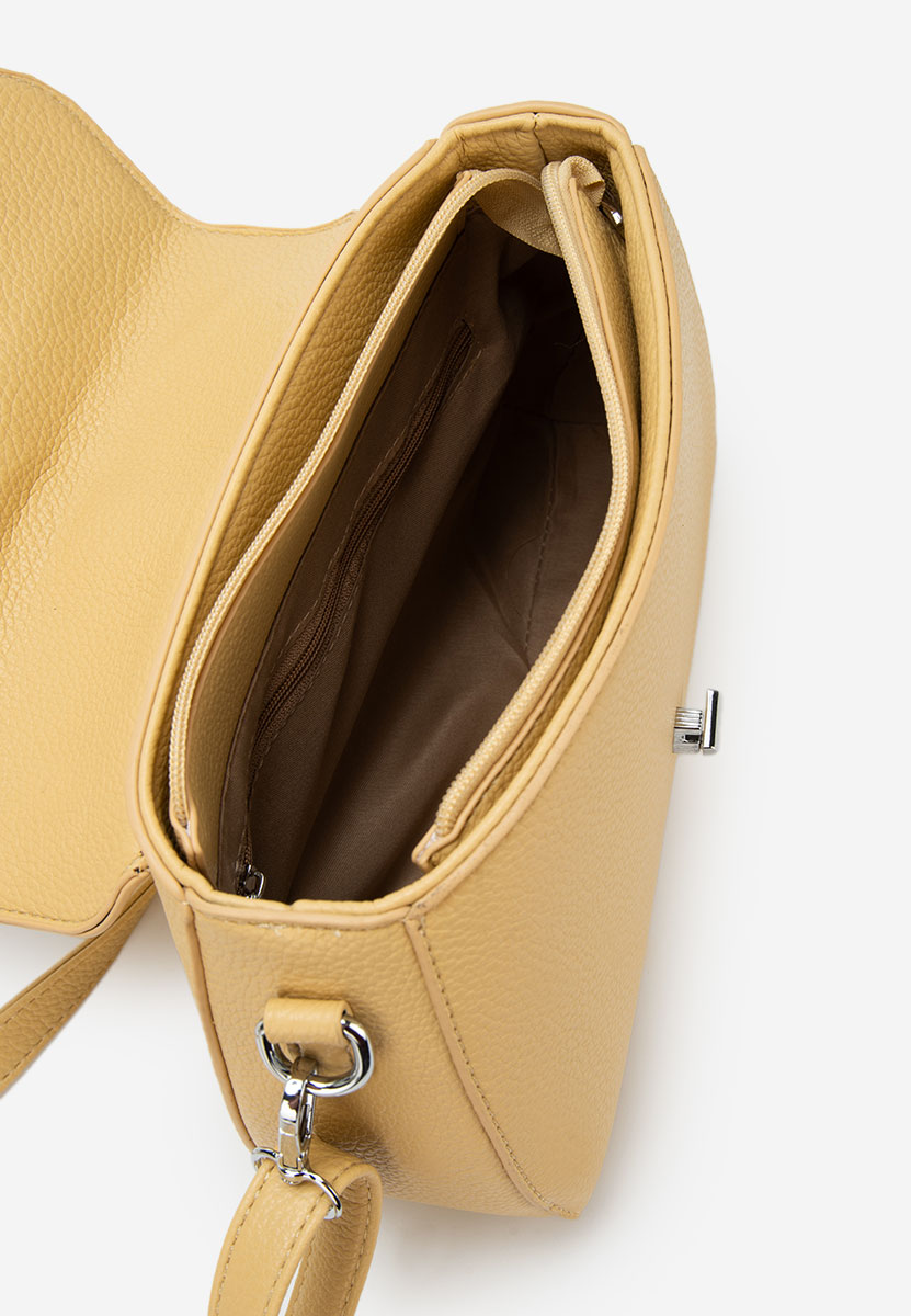 Żółte torebka na ramię Silvia Rosa 25J510 a