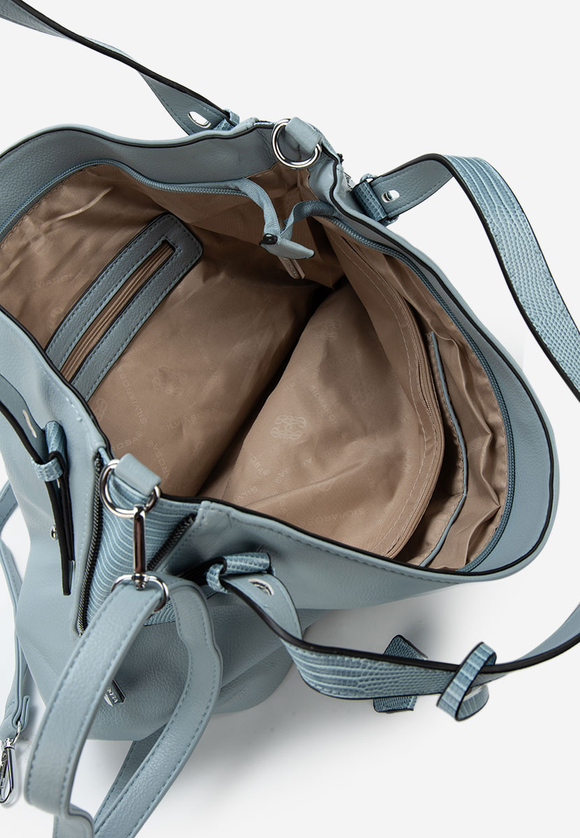 Niebieskie torebka do ręki Silvia Rosa 8256