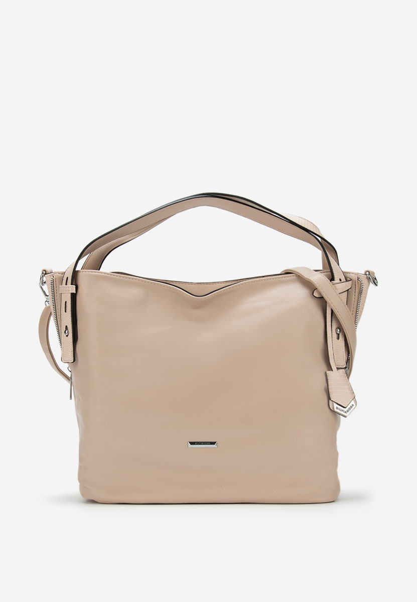 Beżowe torebka do ręki Silvia Rosa 8256 V2