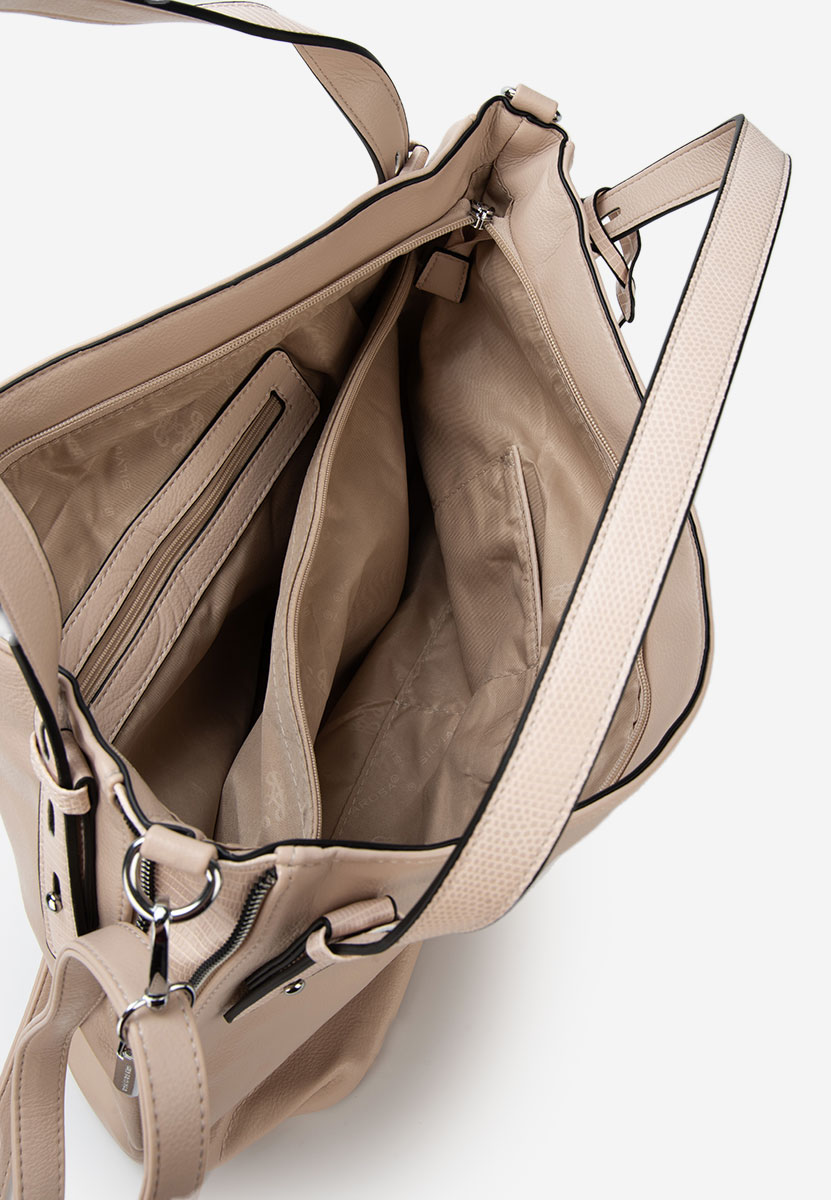 Beżowe torebka do ręki Silvia Rosa 8256 V2