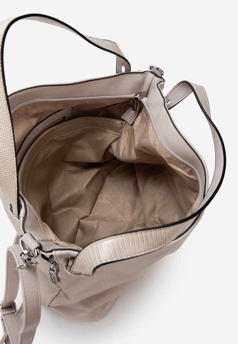 Szare torebka do ręki Silvia Rosa 8256