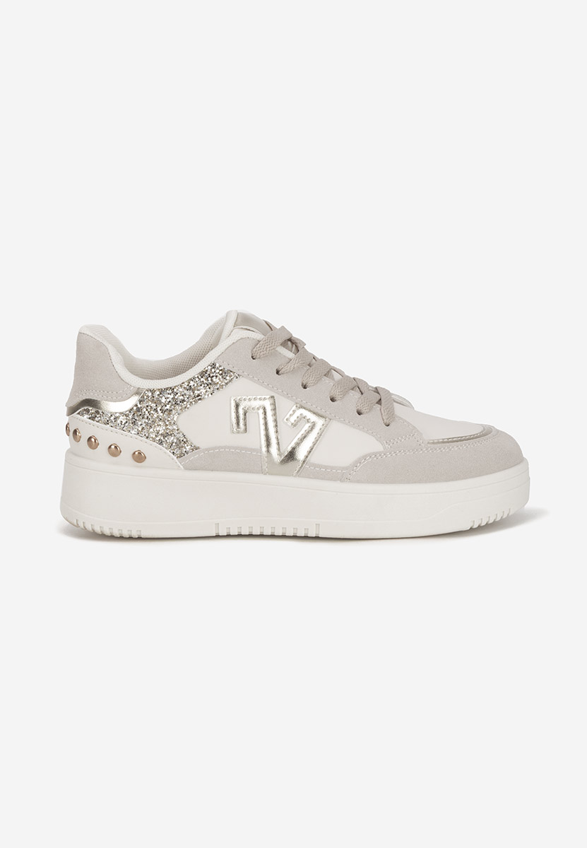 Beżowe sneakersy damskie Taunya