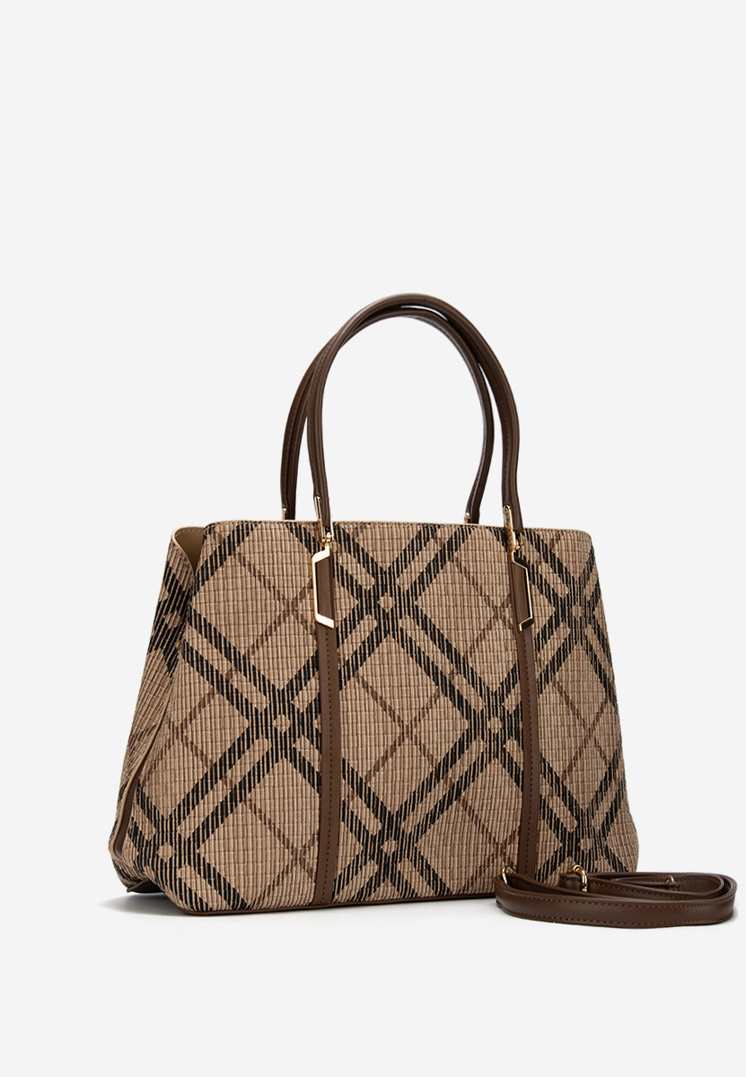 Brązowe torebka do ręki Ollia