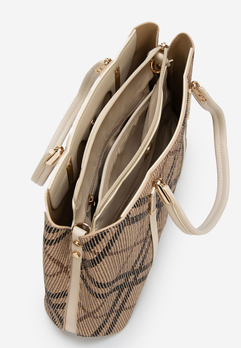 Beżowe torebka do ręki Ollia