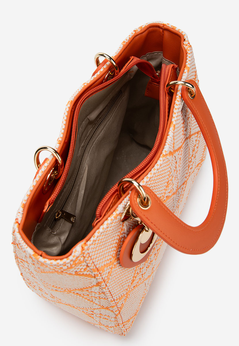 Pomarańczowe torebka do ręki Nanaria