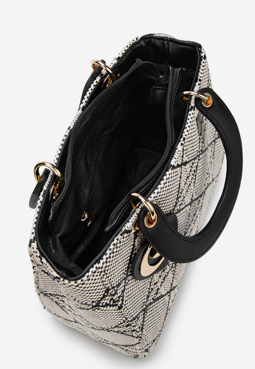 Czarna torebka do ręki Nanaria