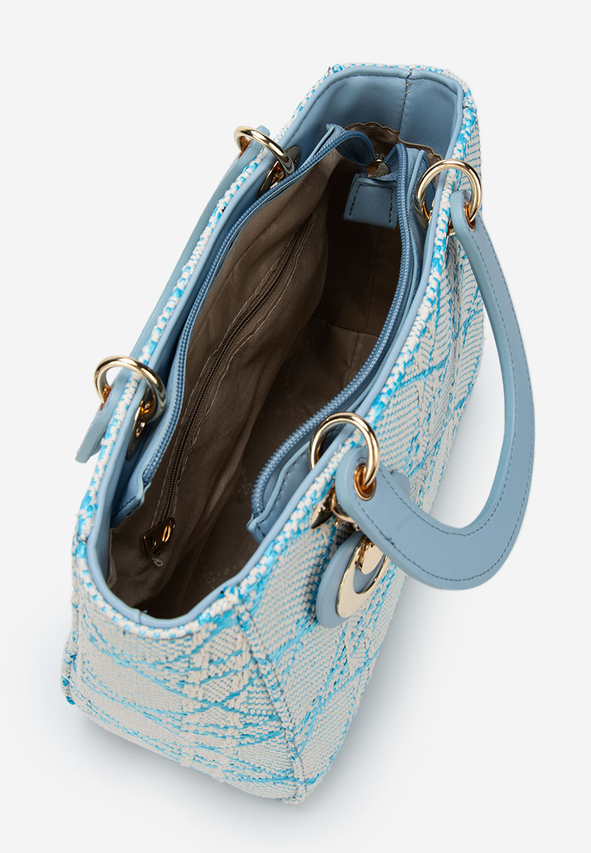 Niebieskie torebka do ręki Nanaria