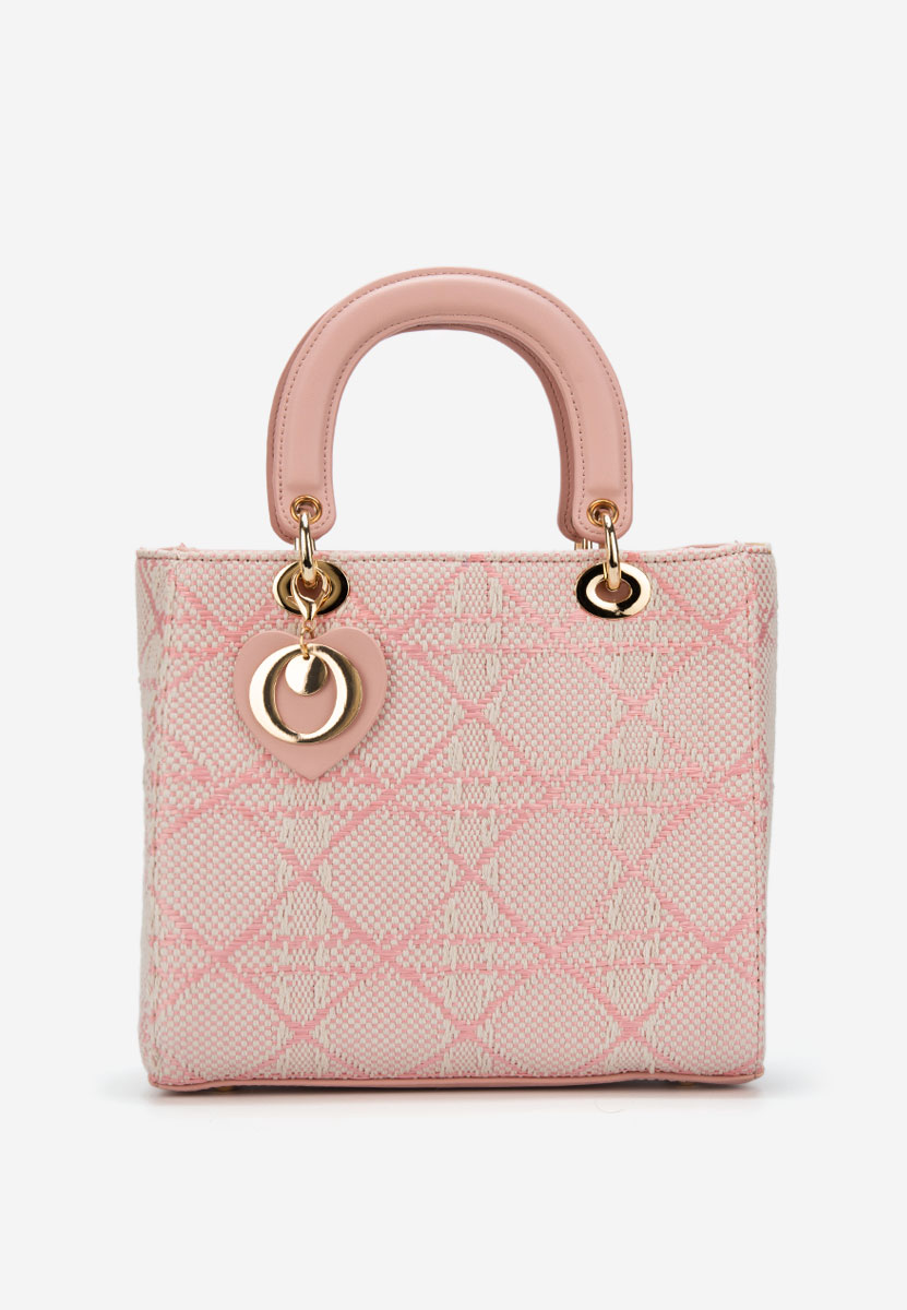 Różowe torebka do ręki Nanaria