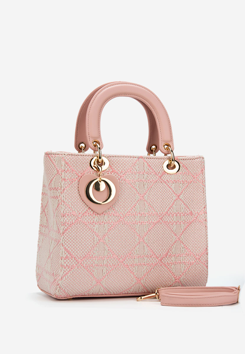 Różowe torebka do ręki Nanaria