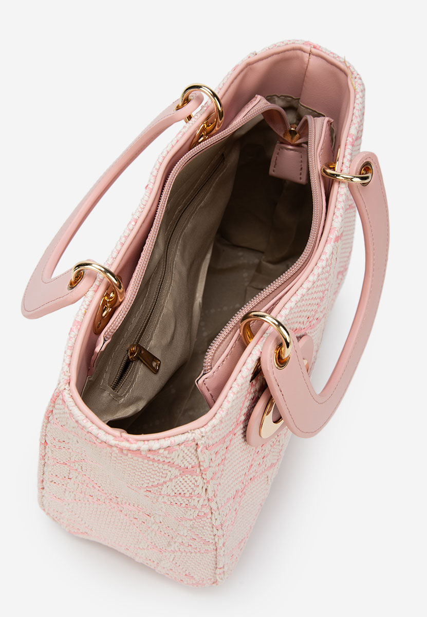 Różowe torebka do ręki Nanaria