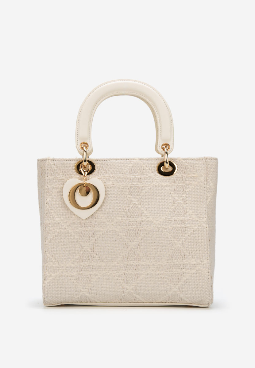 Białe torebka do ręki Nanaria