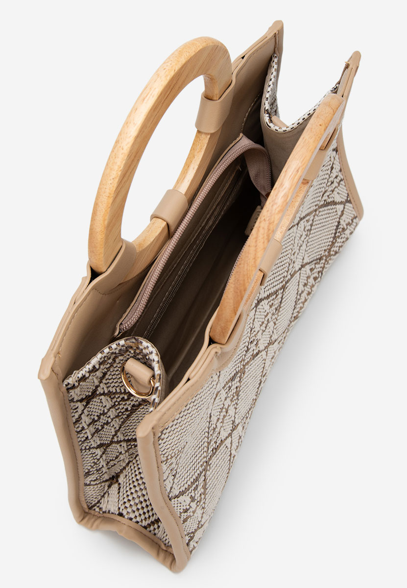 Beżowe torebka do ręki Margaretta