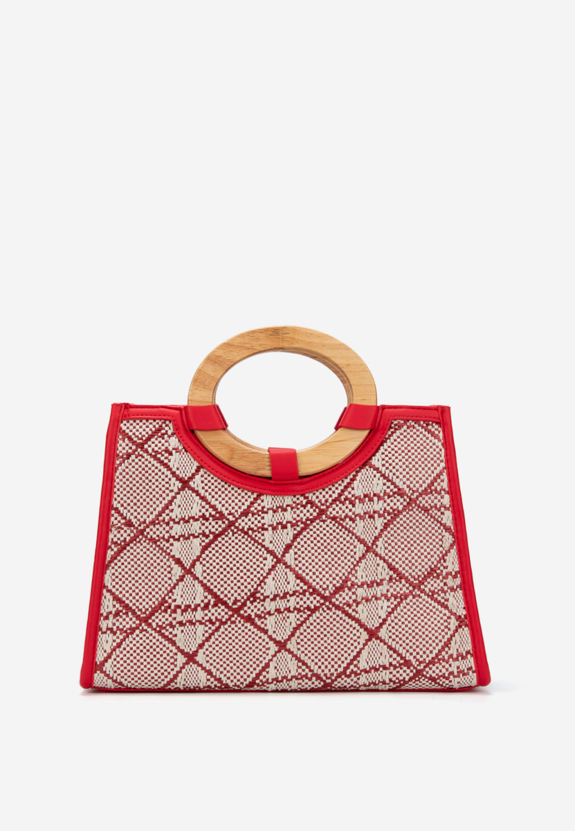 Czerwone torebka do ręki Margaretta