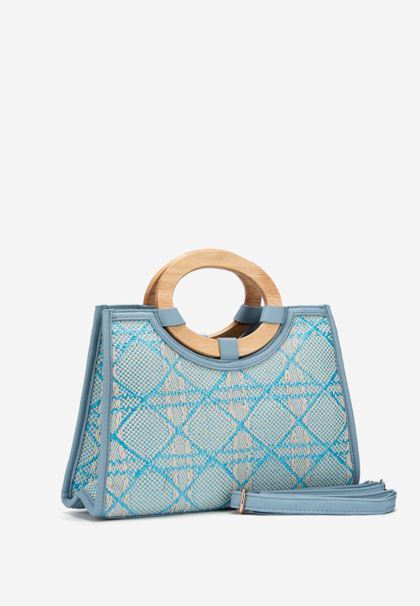 Niebieskie torebka do ręki Margaretta