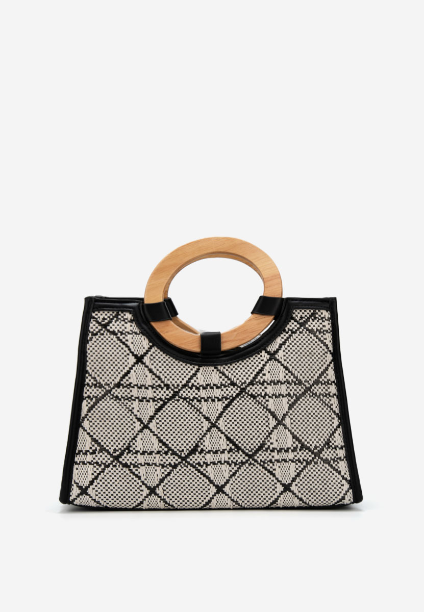 Czarna torebka do ręki Margaretta