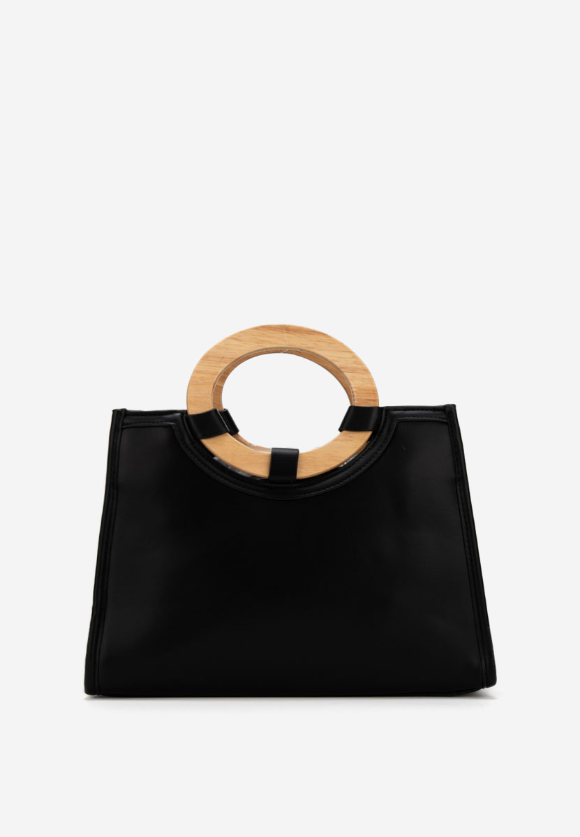 Czarna torebka do ręki Margaretta