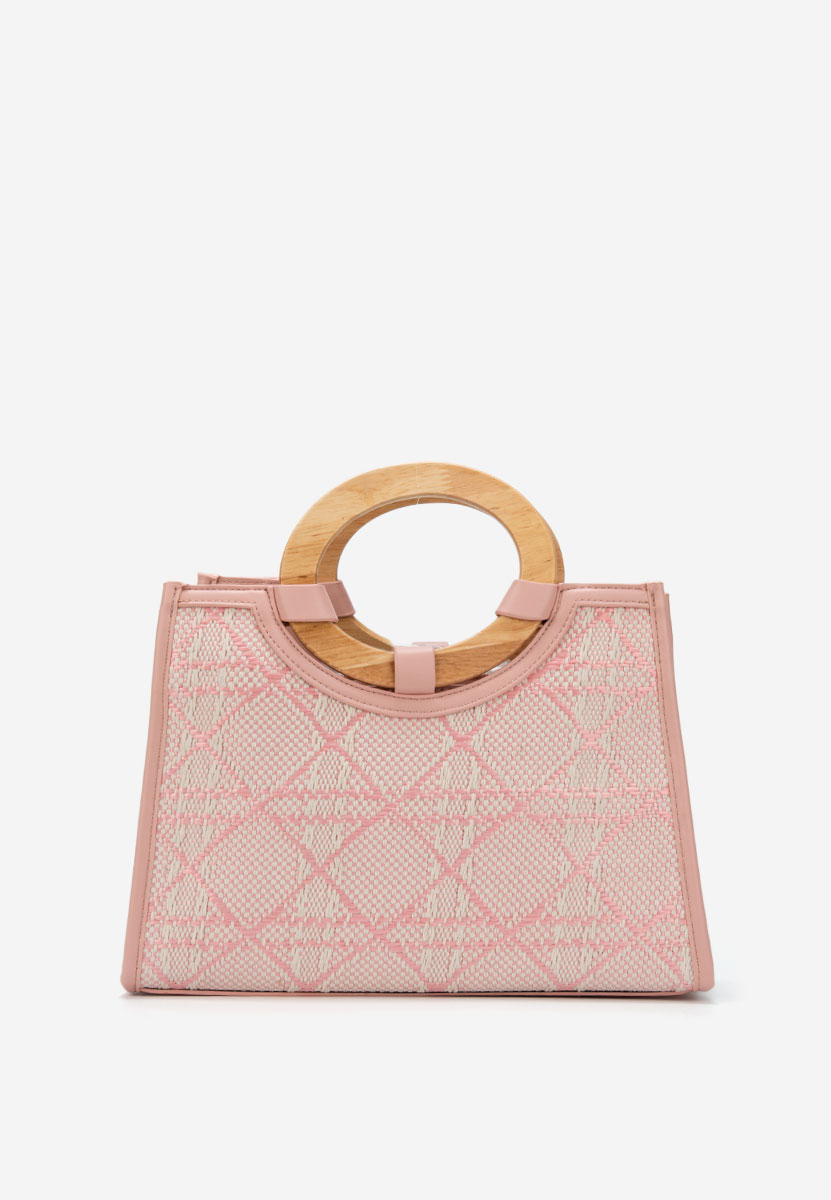 Różowe torebka do ręki Margaretta