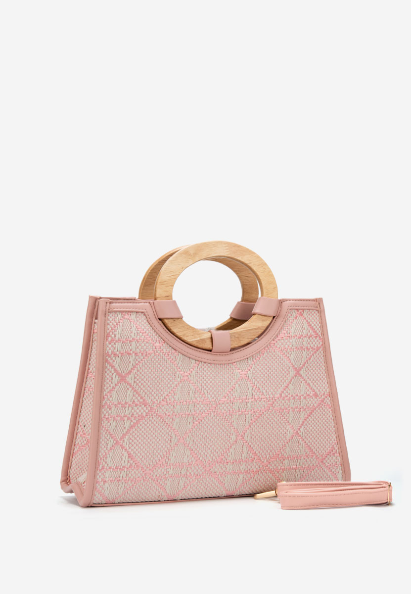 Różowe torebka do ręki Margaretta