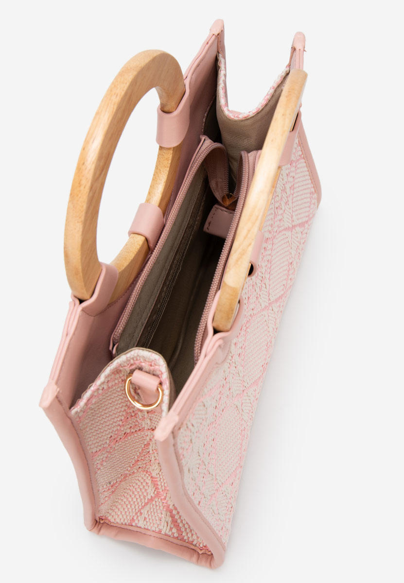 Różowe torebka do ręki Margaretta