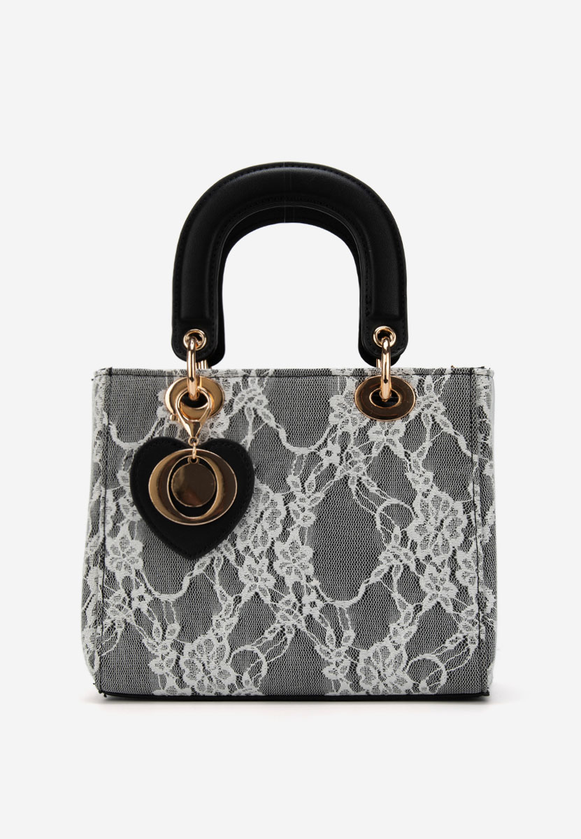 Czarna torebka do ręki Rofelia