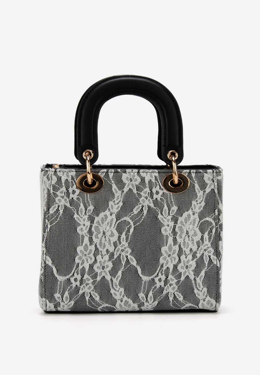 Czarna torebka do ręki Rofelia