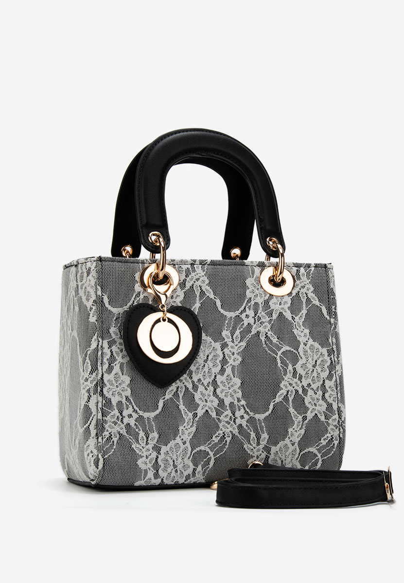 Czarna torebka do ręki Rofelia