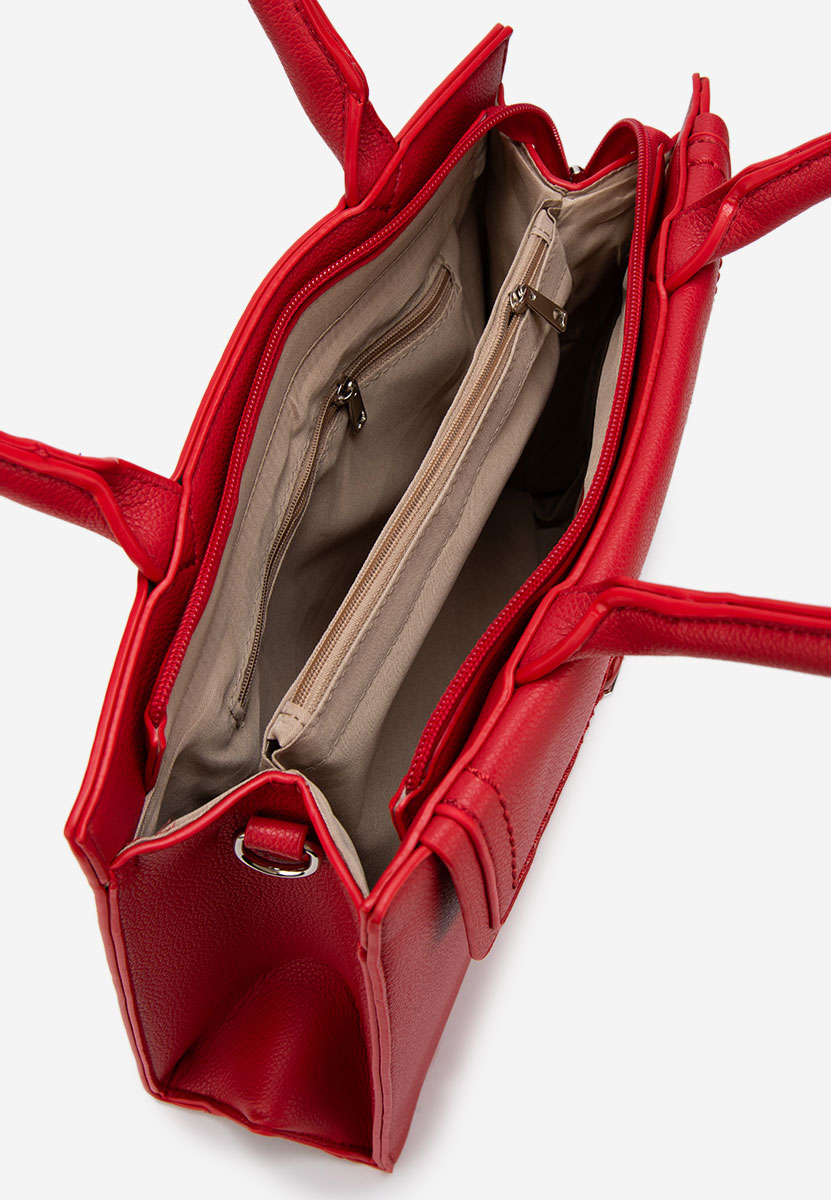 Czerwone torebka do ręki Ozania