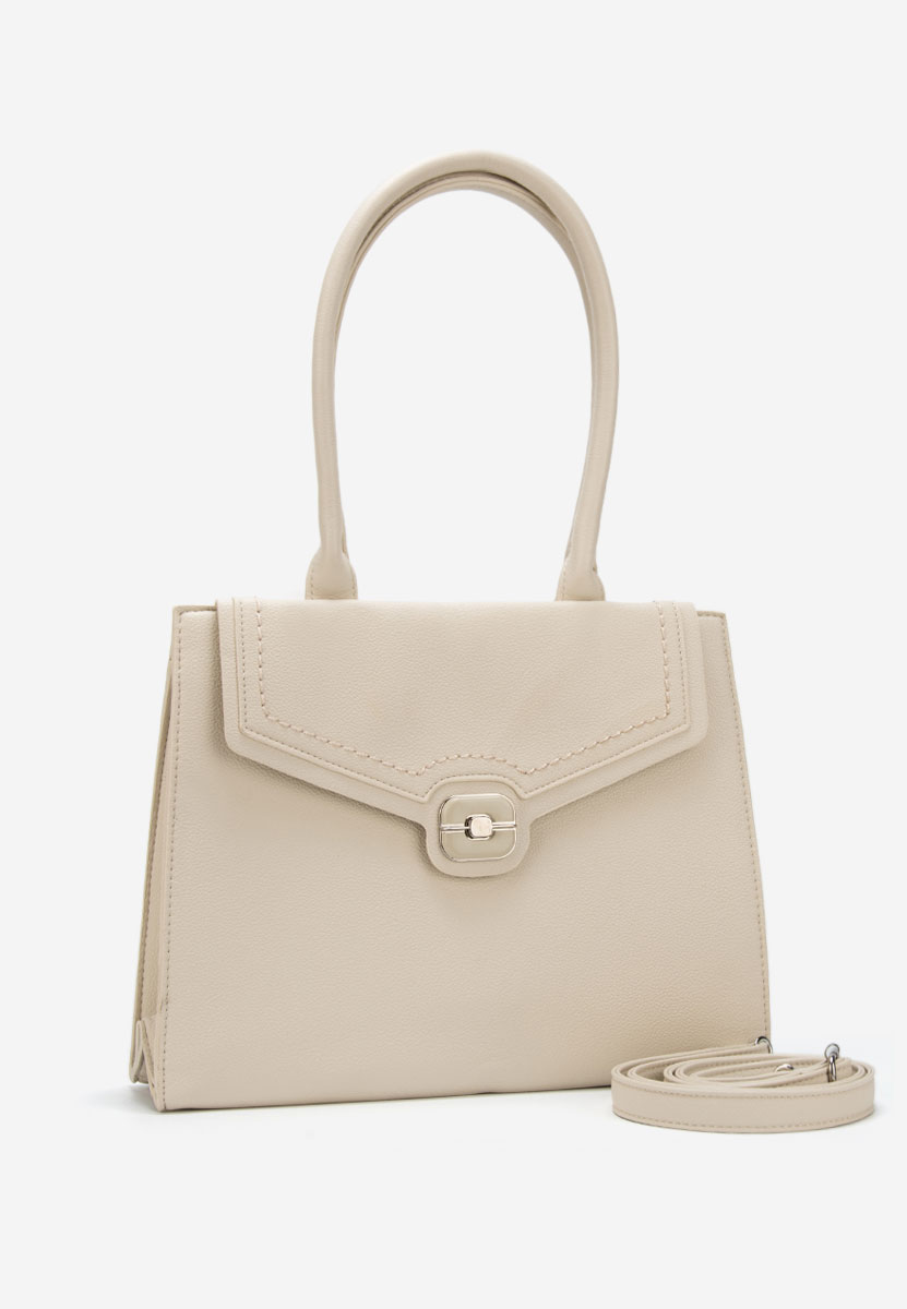 Beżowe torebka do ręki Ozania