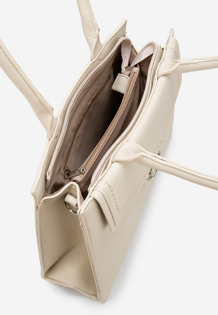 Beżowe torebka do ręki Ozania