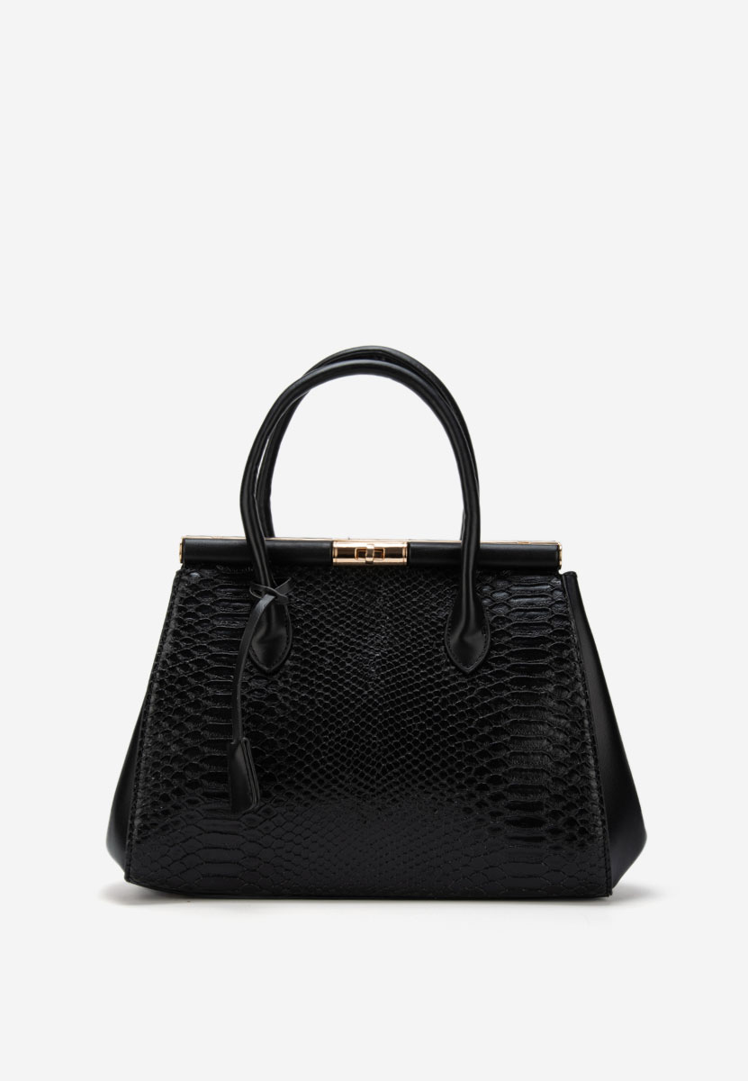 Czarna torebka do biura Ozamia