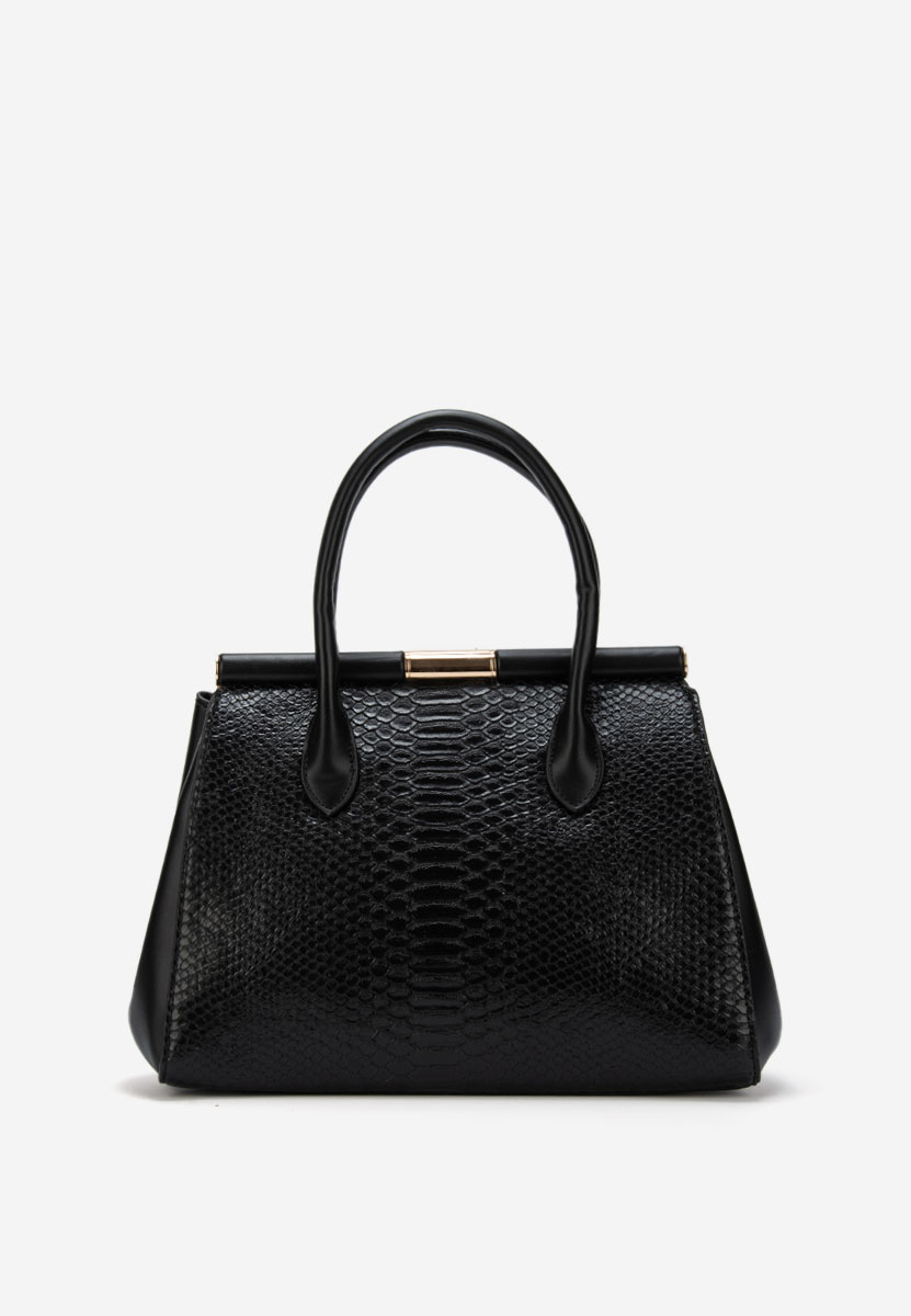 Czarna torebka do biura Ozamia