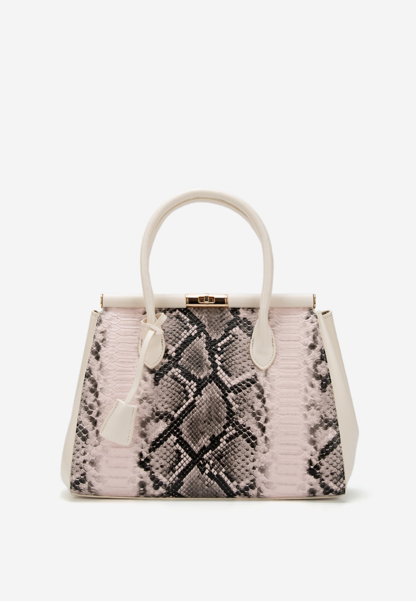 Beżowe torebka do biura Ozamia