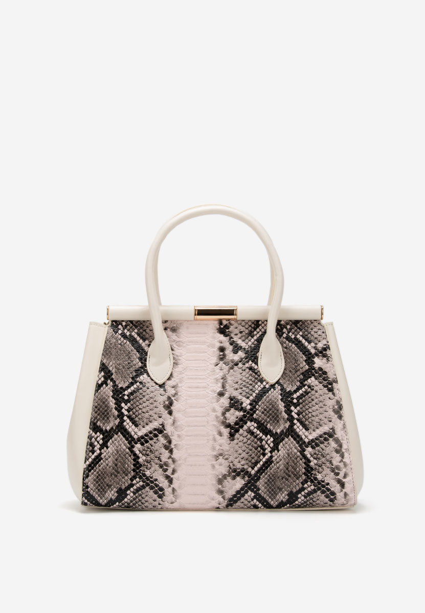 Beżowe torebka do biura Ozamia