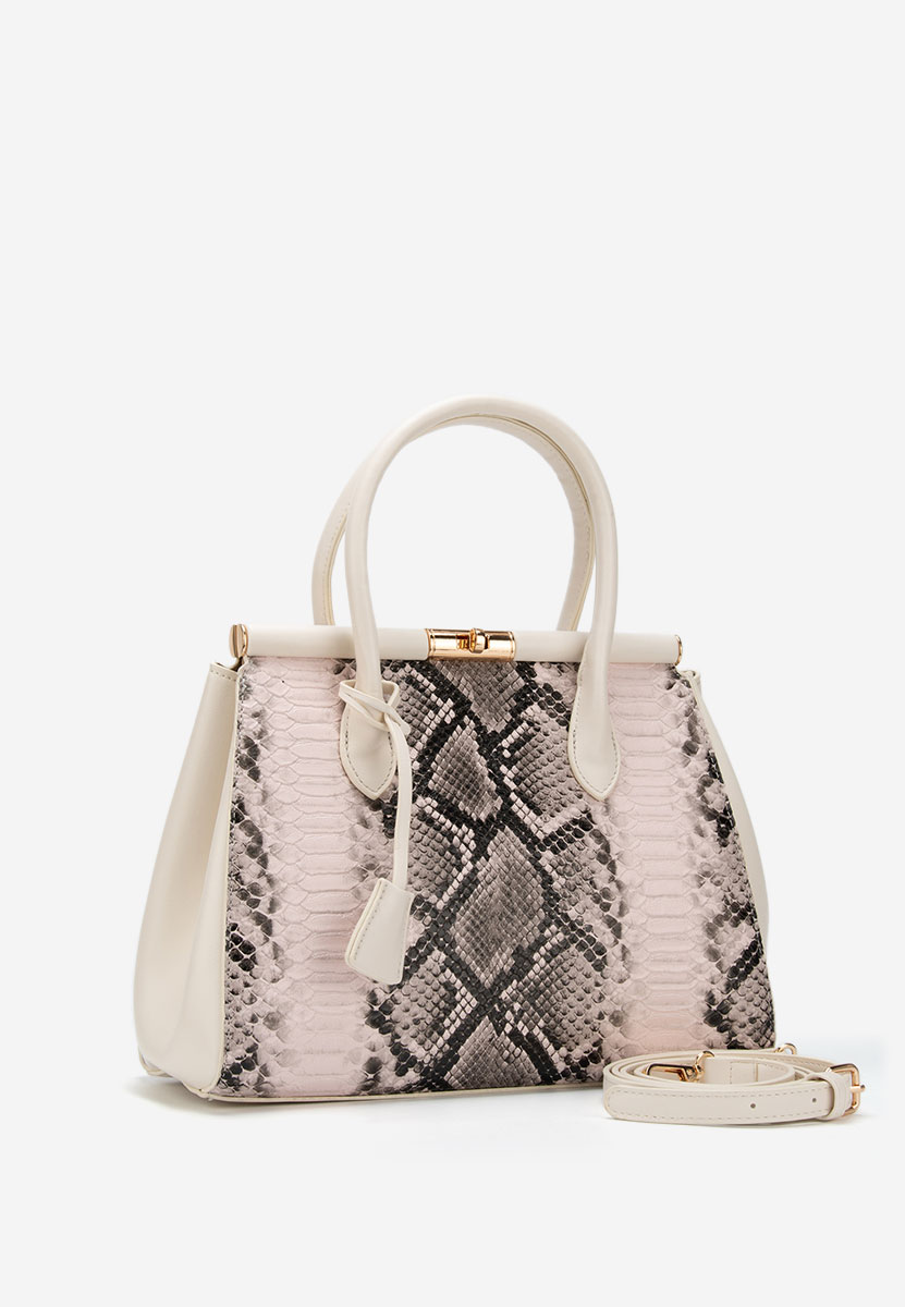 Beżowe torebka do biura Ozamia