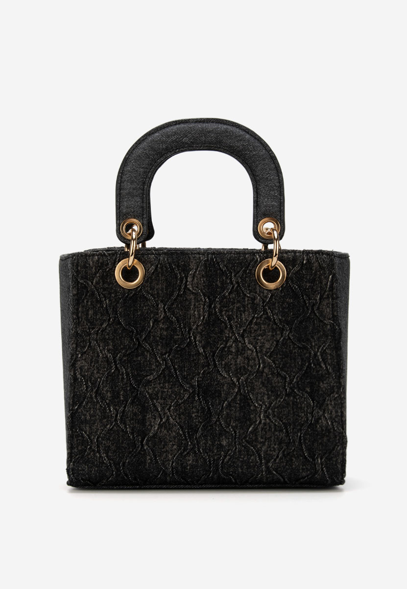 Czarna torebka do ręki Mauricia