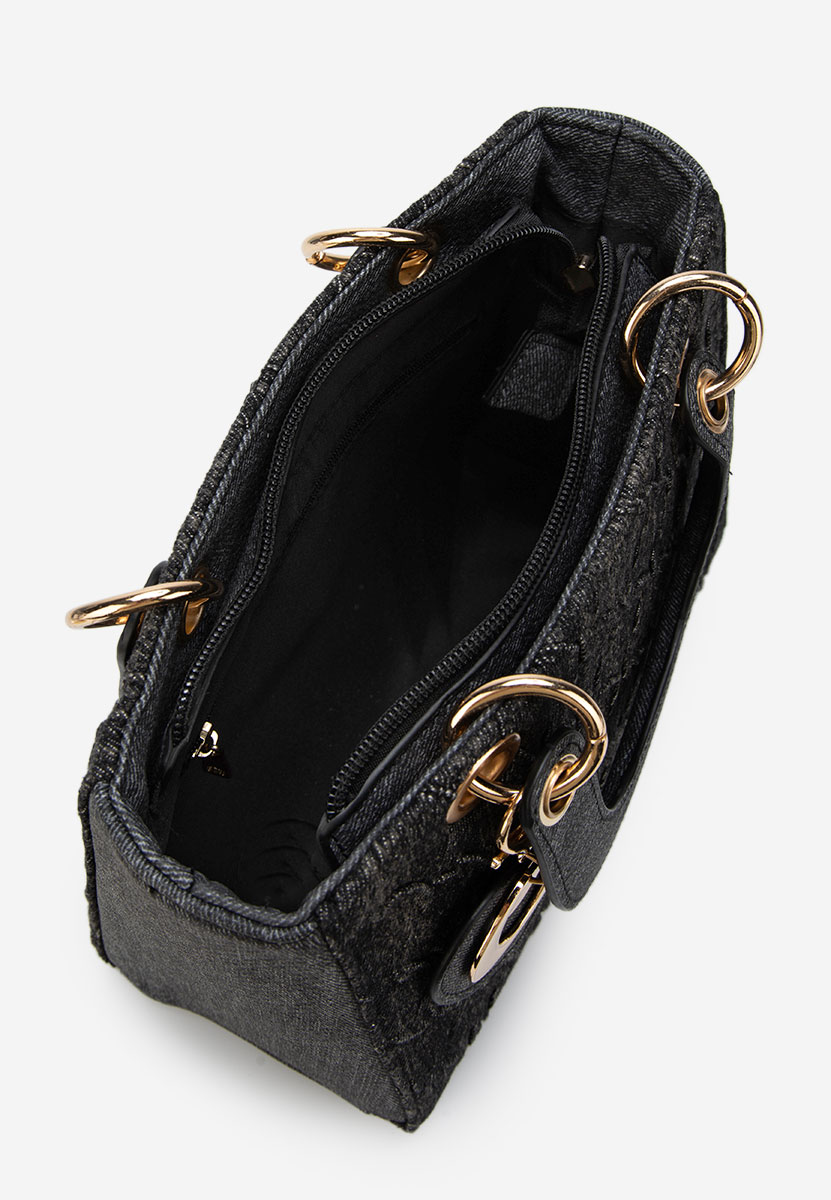 Czarna torebka do ręki Mauricia