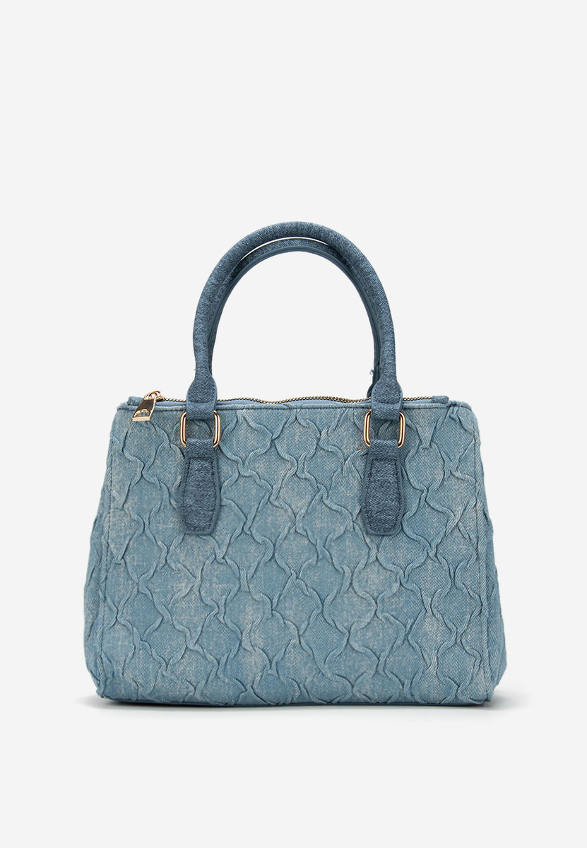 Granatowe torebka do ręki Karlasia