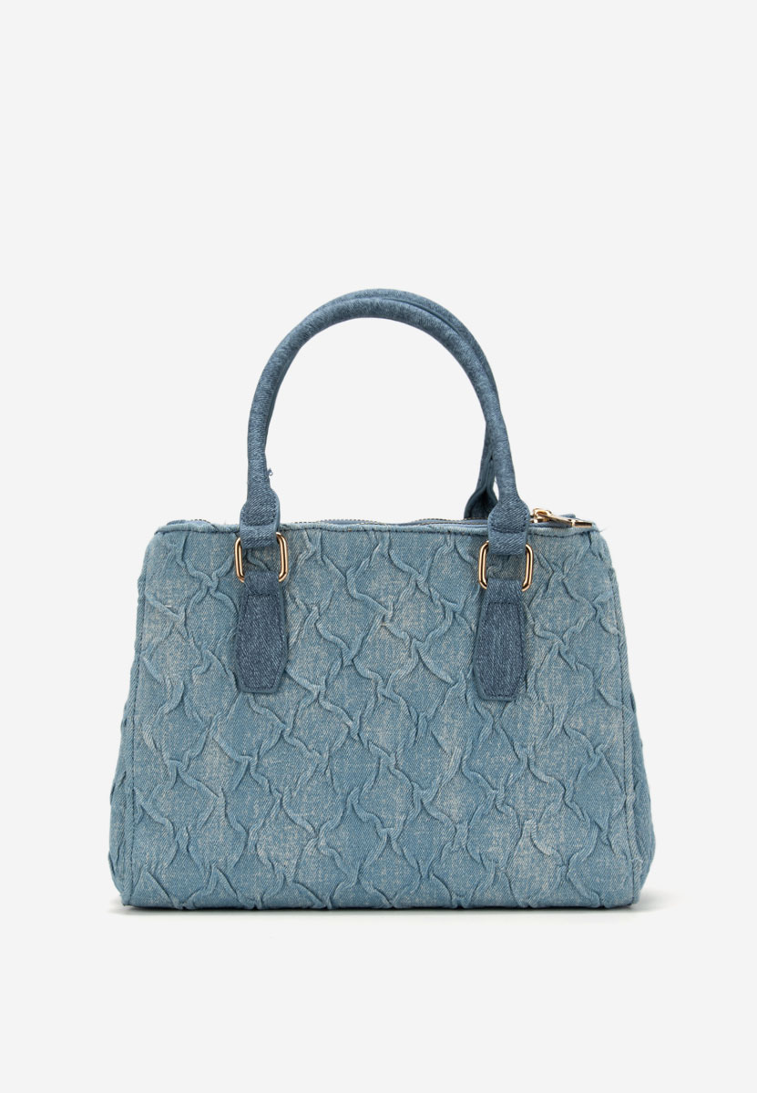 Granatowe torebka do ręki Karlasia