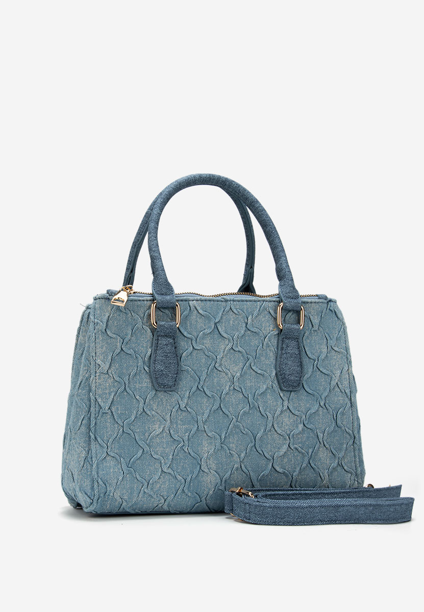 Granatowe torebka do ręki Karlasia