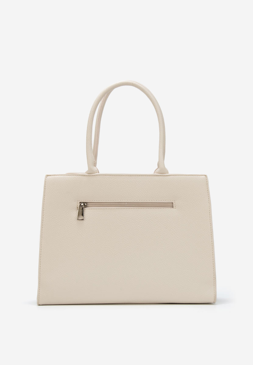 Beżowe torebka do biura Valiana