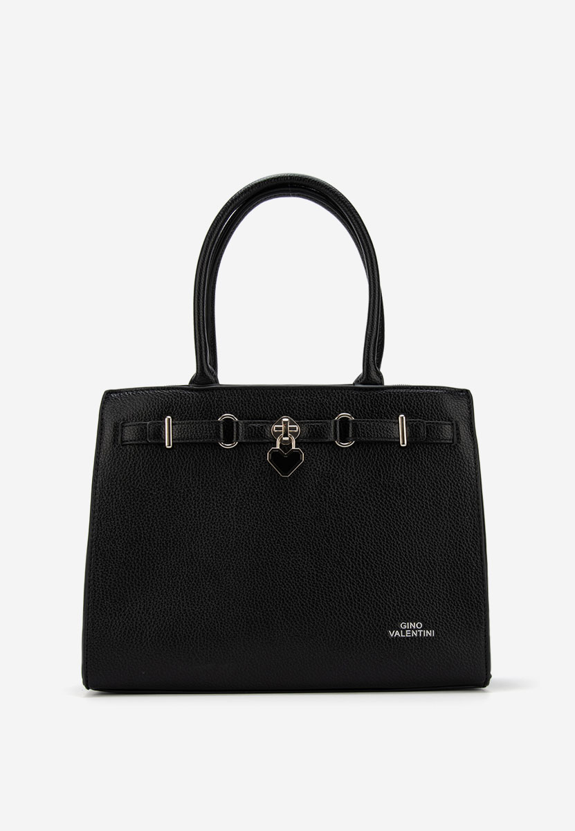 Czarna torebka do biura Valiana