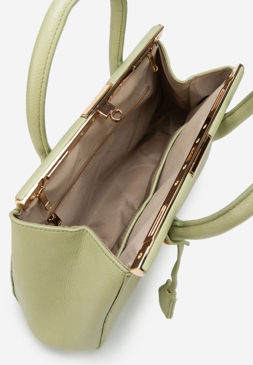 Zielone torebka do biura Teolia