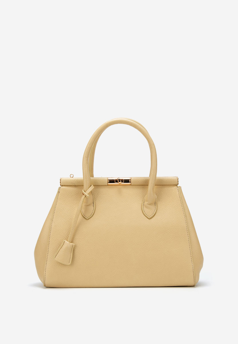 Żółte torebka do biura Teolia