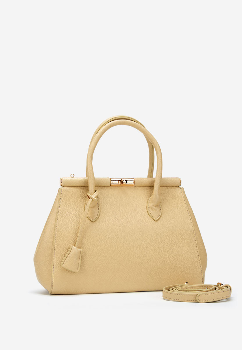 Żółte torebka do biura Teolia