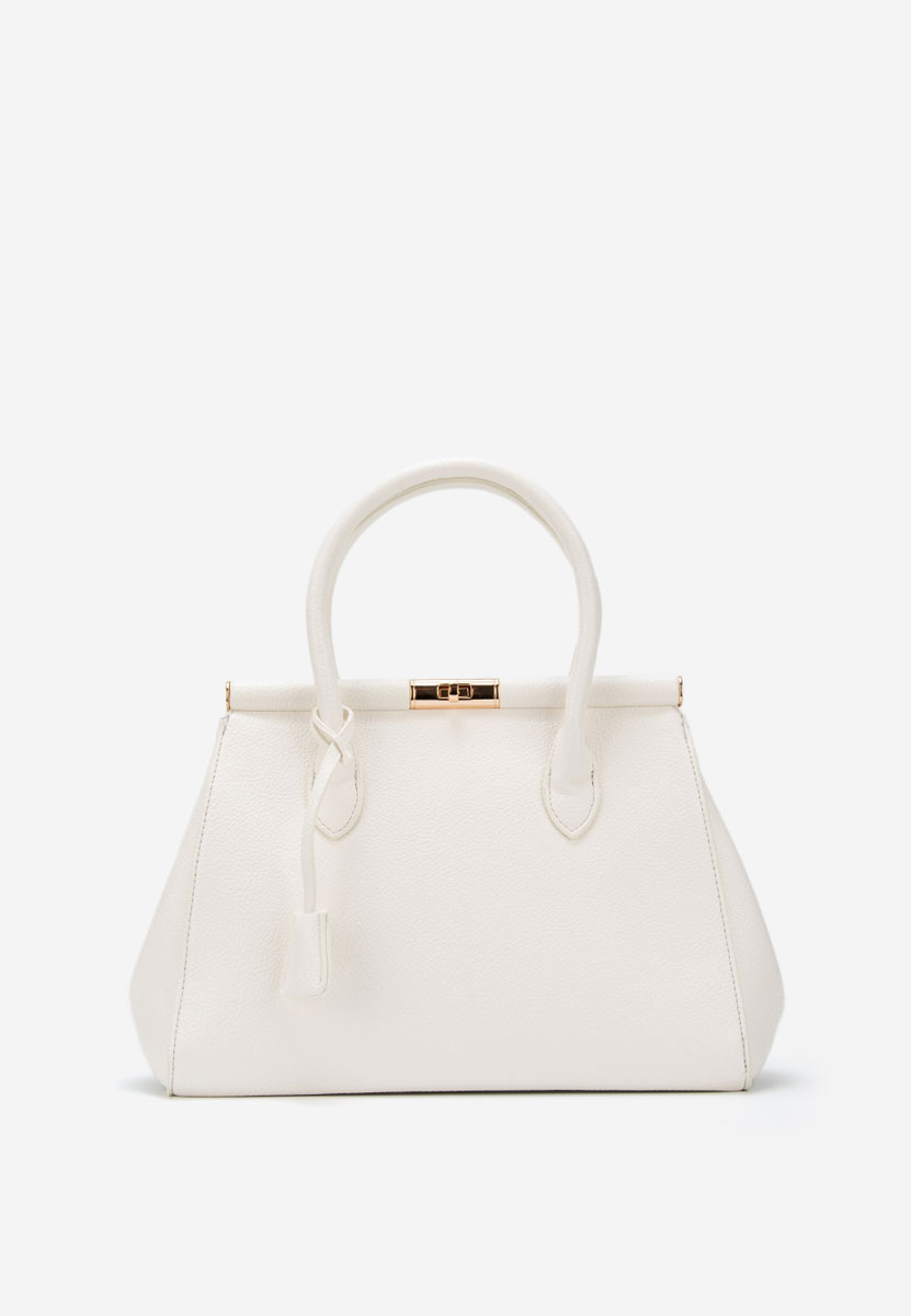 Białe torebka do biura Teolia