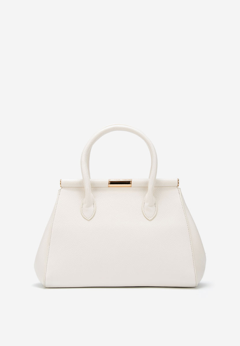 Białe torebka do biura Teolia